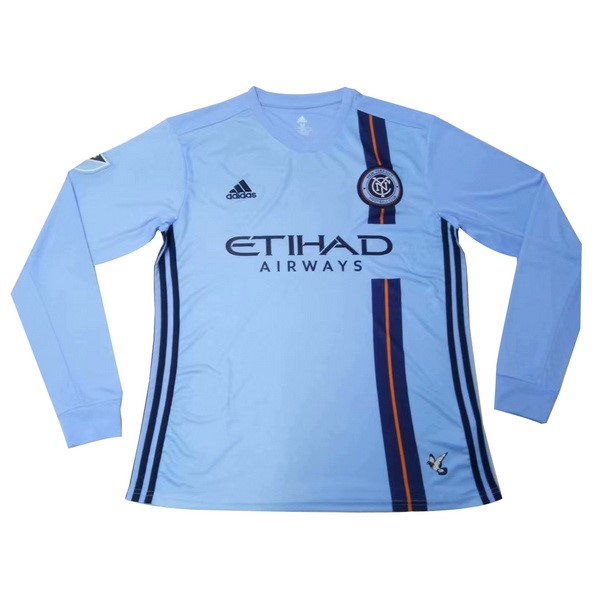 Camiseta New York City 1ª ML 2019-2020 Azul